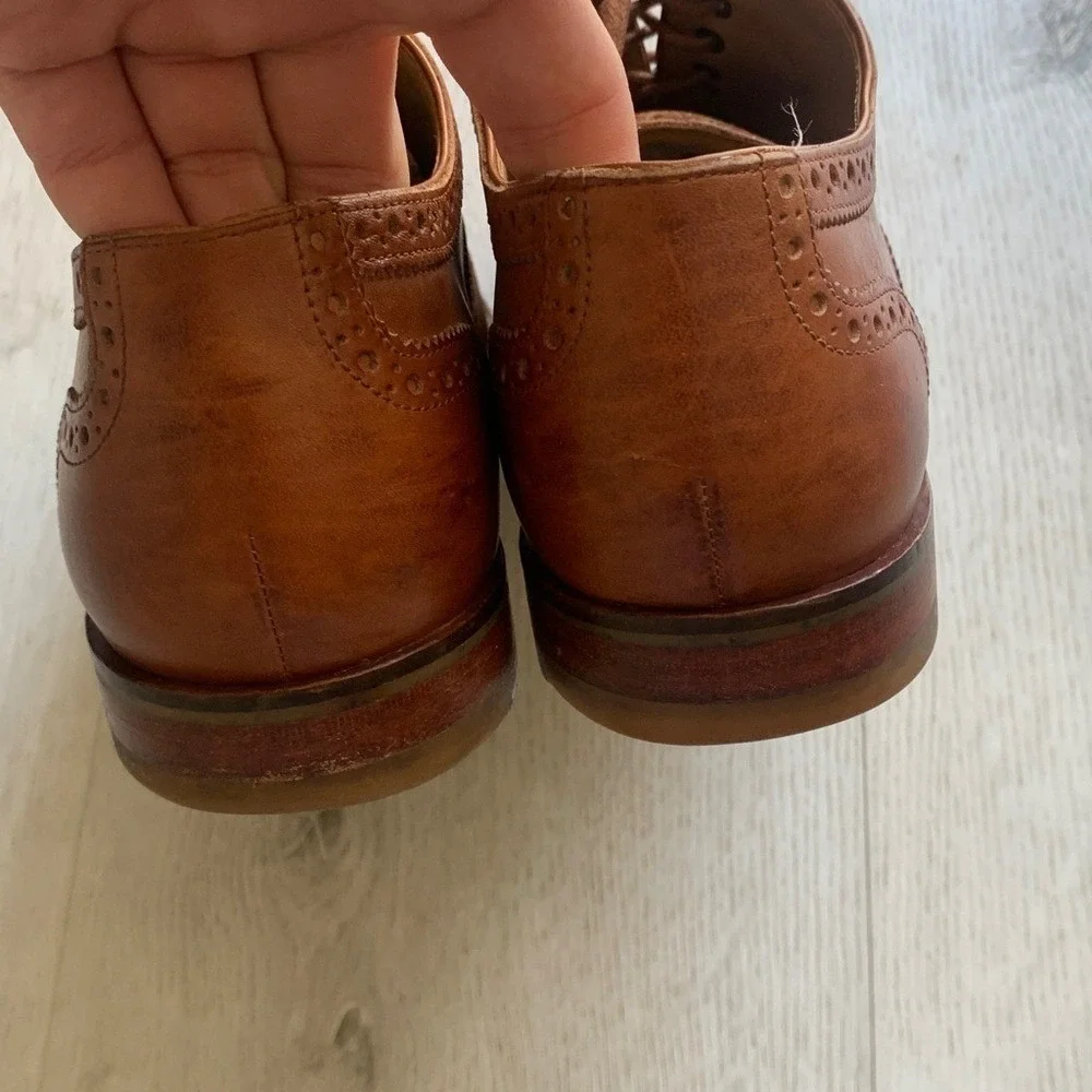 Cole Haan Leather Mens Shiny‎ Oxfords